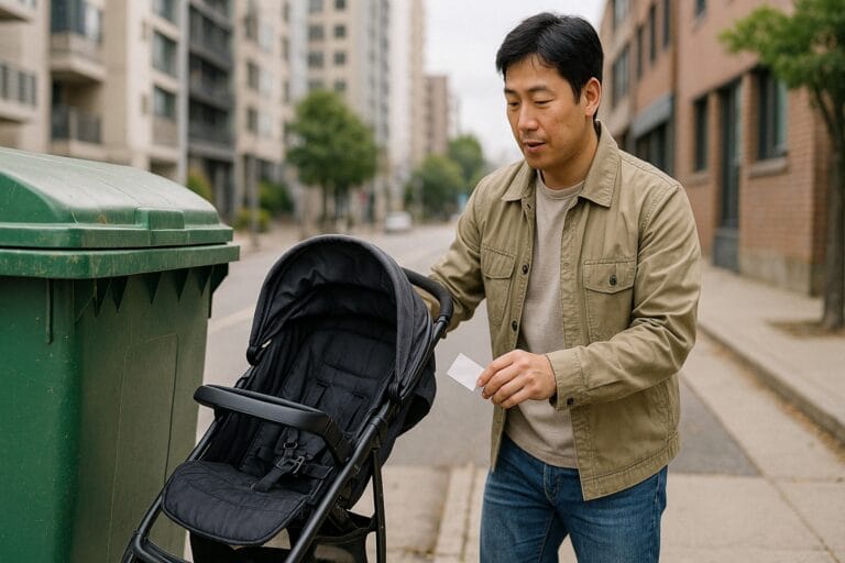 유모차 버리는 법