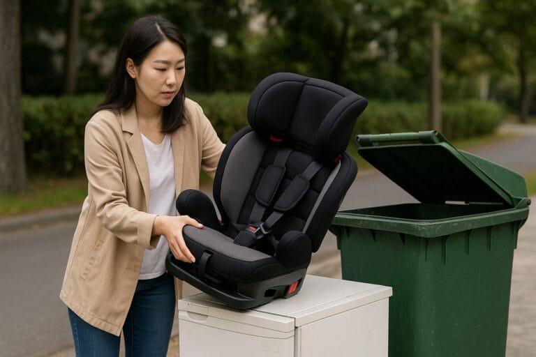 카시트 버리는 법