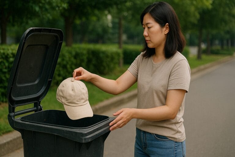 모자 버리는 법