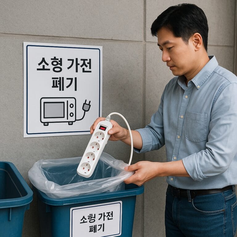 멀티탭 버리는 법