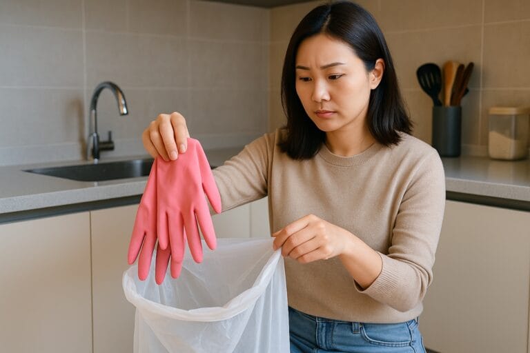 고무장갑 버리는 법