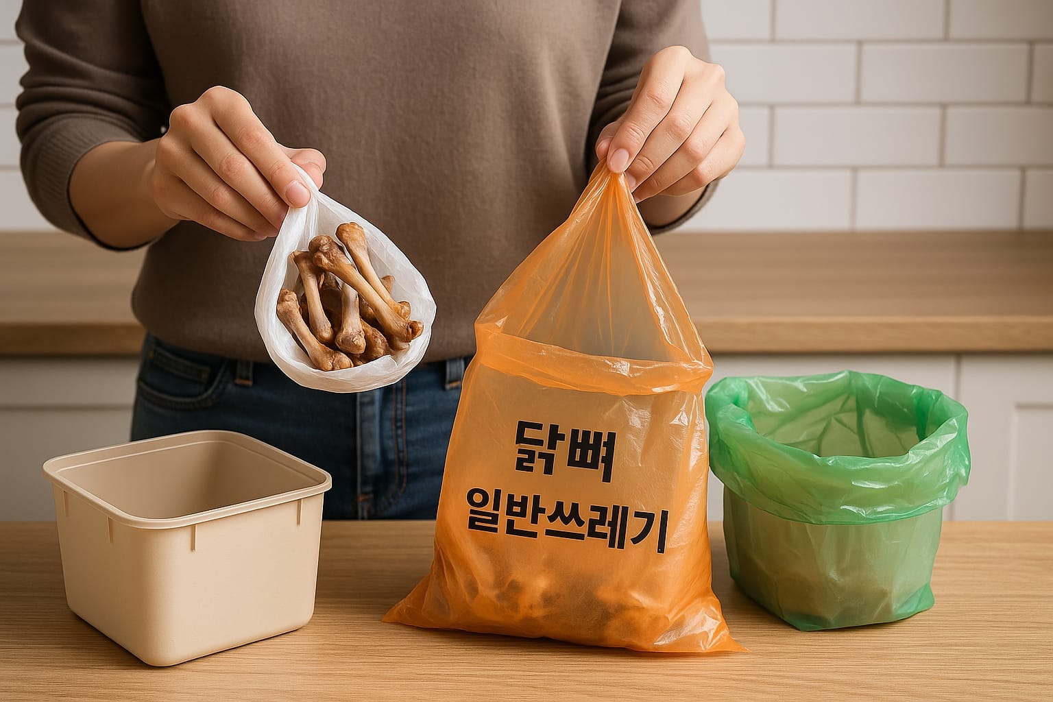 닭뼈 버리는 법 정확히 아시나요? 분리배출 기준 정리